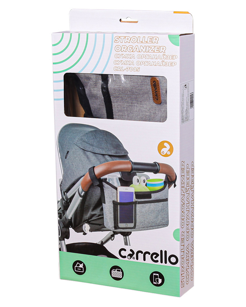 Carrello 5 Organizer Tasche