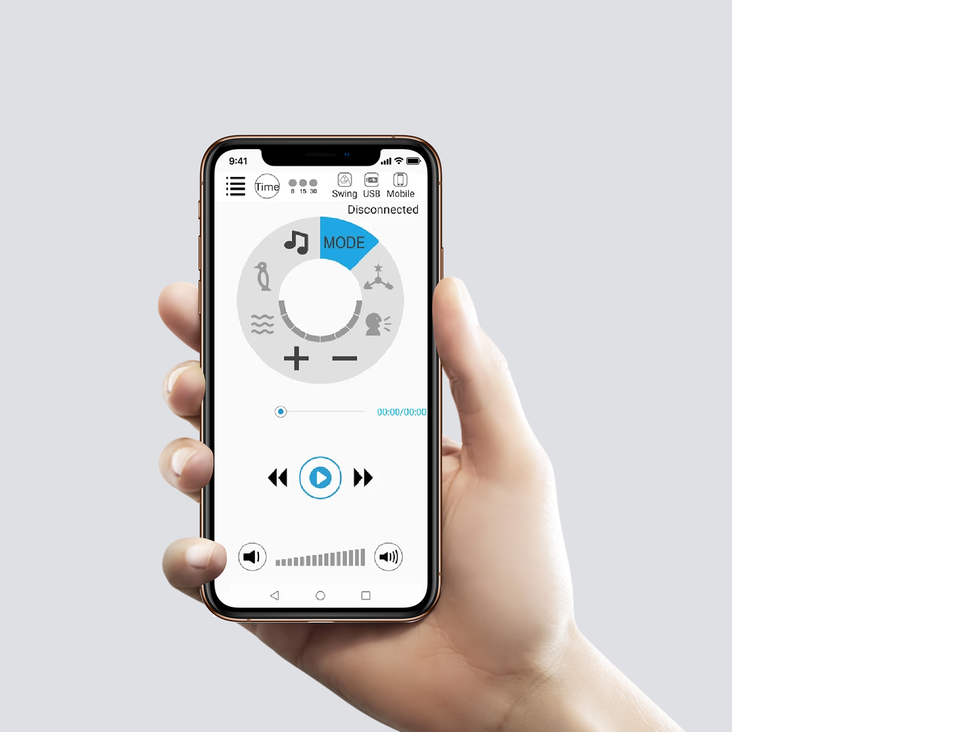 Cascata 3 Schaukelstuhl