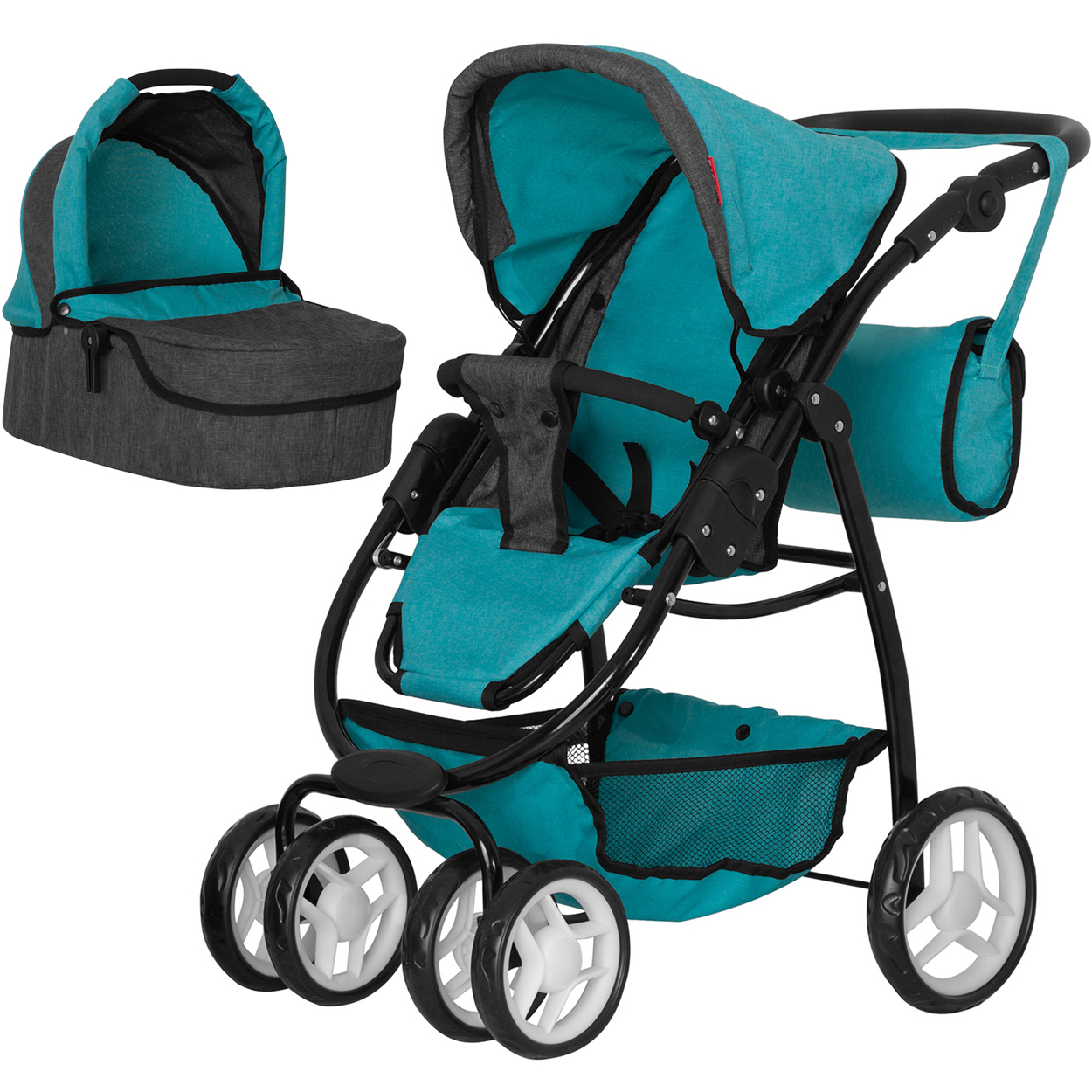 Avanti Puppe Kinderwagen 2 in 1