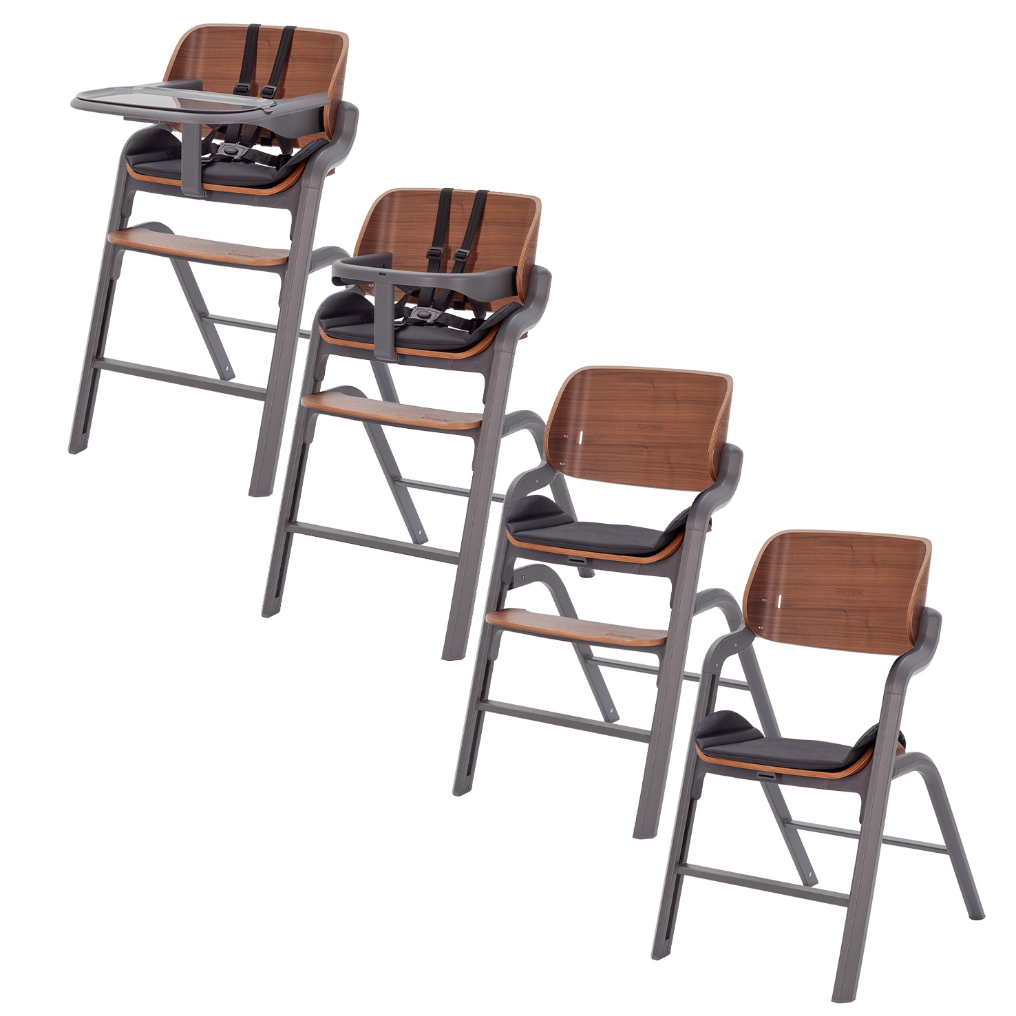 Sonnenliege und Hochstuhl-Transformator Combi