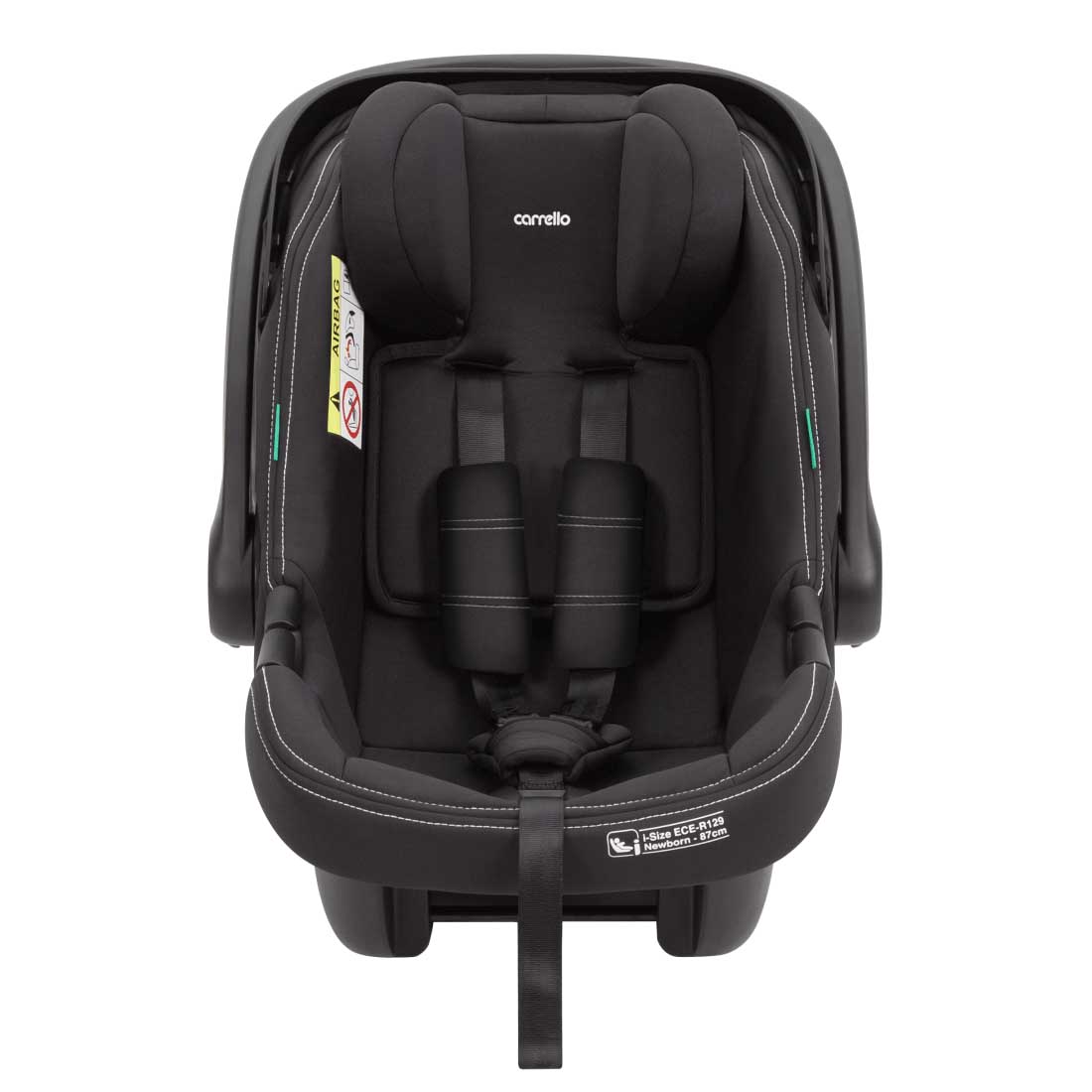 Autositz Ammonite + base 2025 Einstellung der Kopfstütze und der Schultergurte