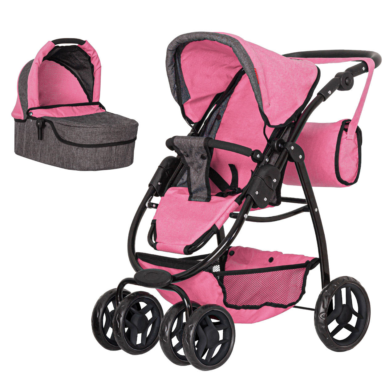 Avanti Puppe Kinderwagen 2 in 1